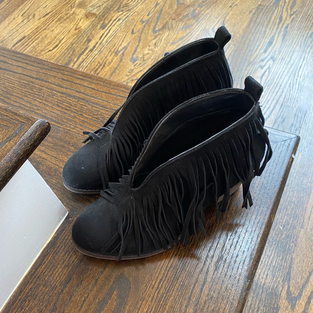 Fringe Booties